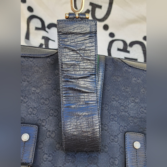 Authentic Vintage Gucci Black Small Tote - Picture 16 of 16